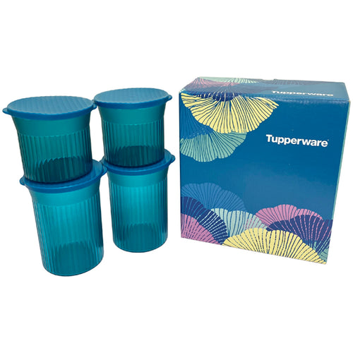 Tupperware Elegant Round Set (4) with Gift Box-Food Storage-Tupperware 4 Sale