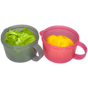 Tupperware Crystalwave Soup Mug-Lunch Box-Tupperware 4 Sale