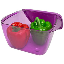 Load image into Gallery viewer, Tupperware Rock N Serve | Heat N Serve | Lunch Box - Violet-Lunch Box-Tupperware 4 Sale