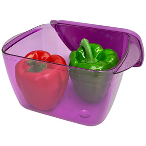 Tupperware Rock N Serve | Heat N Serve | Lunch Box - Violet-Lunch Box-Tupperware 4 Sale