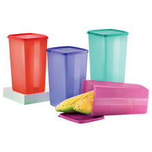 Load image into Gallery viewer, Tupperware Chiller Large Square Round Mix Color-Chiller Storage-Tupperware 4 Sale