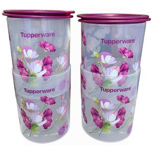 Tupperware Royale Bloom One Touch Canister Small-Food Storage-Tupperware 4 Sale