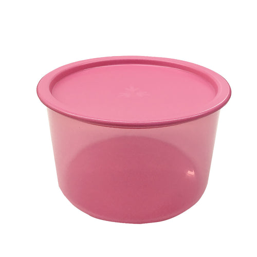 Tupperware One Touch Topper Medium Pink-Food Storage-Tupperware 4 Sale