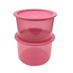 Tupperware One Touch Toppers Junior Pink-Food Storage-Tupperware 4 Sale