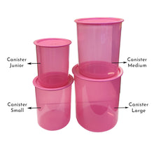 Load image into Gallery viewer, Tupperware One Touch Canister Small Pink-Food Storage-Tupperware 4 Sale