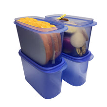 Load image into Gallery viewer, Tupperware Smart Saver Oval II - Blue-Food Storage-Tupperware 4 Sale