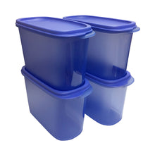 Load image into Gallery viewer, Tupperware Smart Saver Oval II - Blue-Food Storage-Tupperware 4 Sale