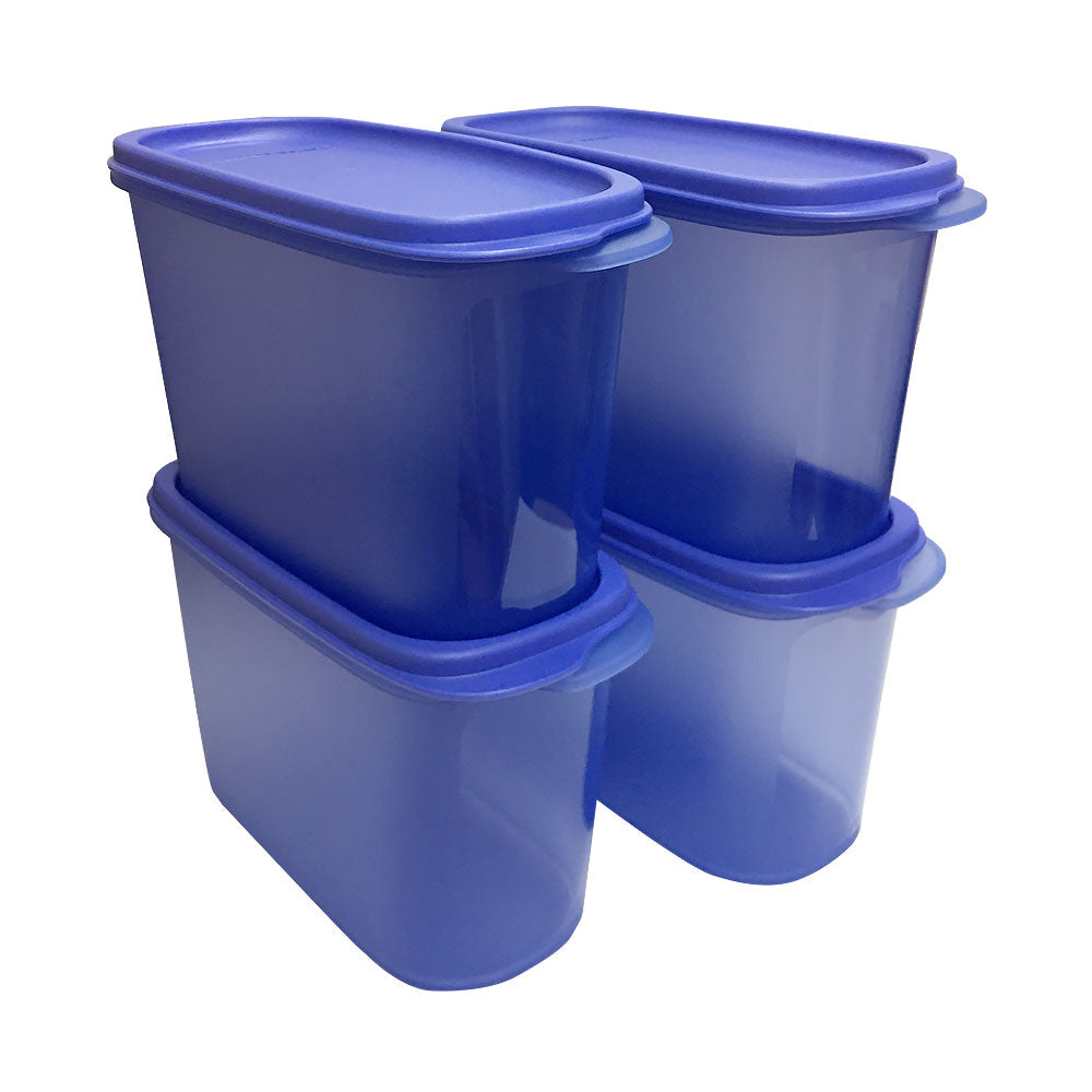 Tupperware Smart Saver Oval II - Blue-Food Storage-Tupperware 4 Sale