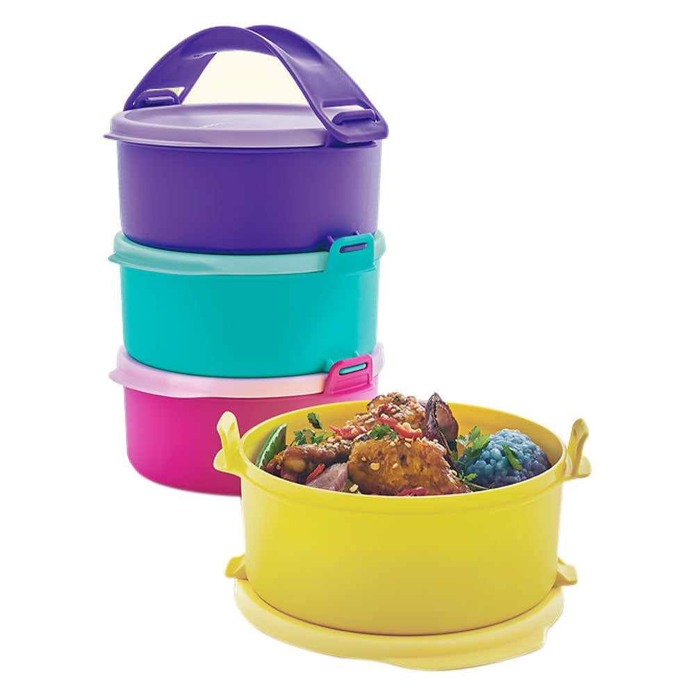 Tupperware Tup Tiffin Lunch Box Set-Lunch Box-Tupperware 4 Sale