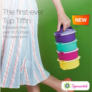 Tupperware Tup Tiffin Lunch Box Set-Lunch Box-Tupperware 4 Sale