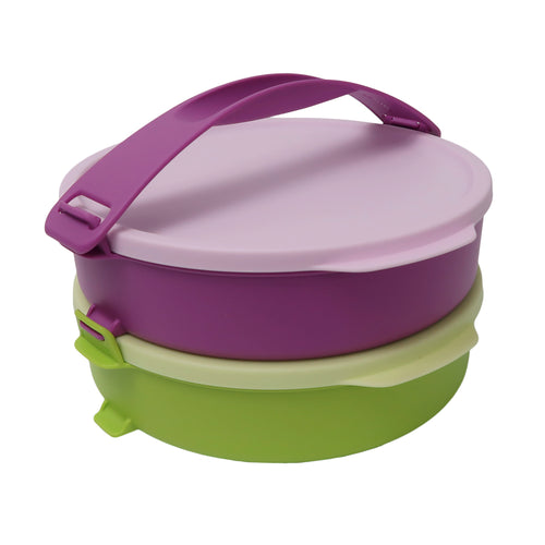 Tupperware Round Click To Go Lunch Box - New-Lunch Box-Tupperware 4 Sale