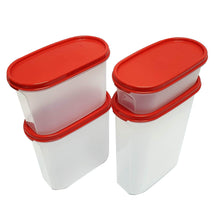 Load image into Gallery viewer, Tupperware Modular Mates Red Oval Set-Food Storage-Tupperware 4 Sale