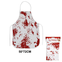 Load image into Gallery viewer, Halloween Decorations Horror Blood Handprint Tablecloth / Apron-Kitchen Accessories-Tupperware 4 Sale