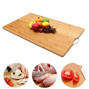 Extra Large Carbonized Kitchen Bamboo Cutting Board With Hook-Kitchen Accessories-Tupperware 4 Sale