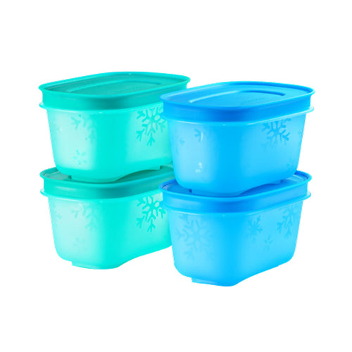 Tupperware 2 In 1 Chill Freez Junior - Green/Blue-Freezer Storage-Tupperware 4 Sale