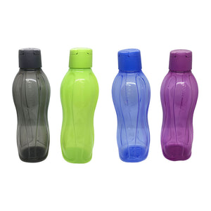 Tupperware Eco Drinking Bottles 1L Flip Top x 4 Units (New)-Drinking Bottles-Tupperware 4 Sale