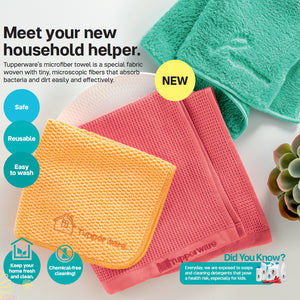 Tupperware Microfiber Kitchen Towel Set-Cleaning-Tupperware 4 Sale