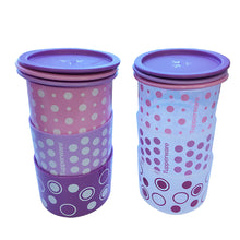 Load image into Gallery viewer, Tupperware Polka Pearls One Touch Toppers-Food Storage-Tupperware 4 Sale