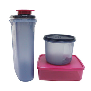 Tupperware Slim & Savvy Snack Set-Lunch Box-Tupperware 4 Sale