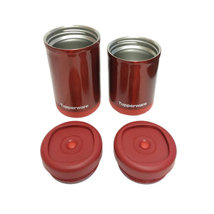 Tupperware Stacking Insulated Flasks-Insulated Container-Tupperware 4 Sale