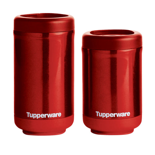 Tupperware Stacking Insulated Flasks-Insulated Container-Tupperware 4 Sale
