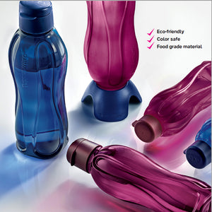 Tupperware Eco Drinking Bottles Limited Sapphire Edition Screw Top-Drinking Bottles-Tupperware 4 Sale