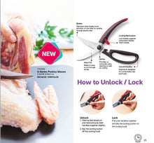 Load image into Gallery viewer, Tupperware U-Series Poultry Shears-Food Prepare-Tupperware 4 Sale